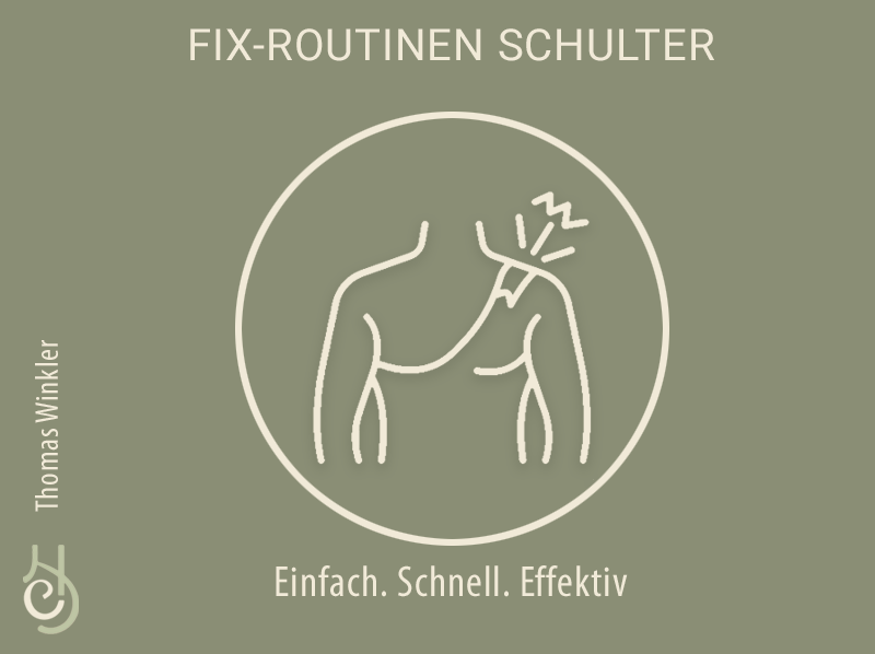 eBook FIX-ROUTINEN SCHULTER E-Books - Trainingsroutinen - einfacher Trainingsplan - Schmerzfreiheit - Hometraining